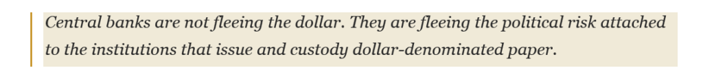 Quote for gold