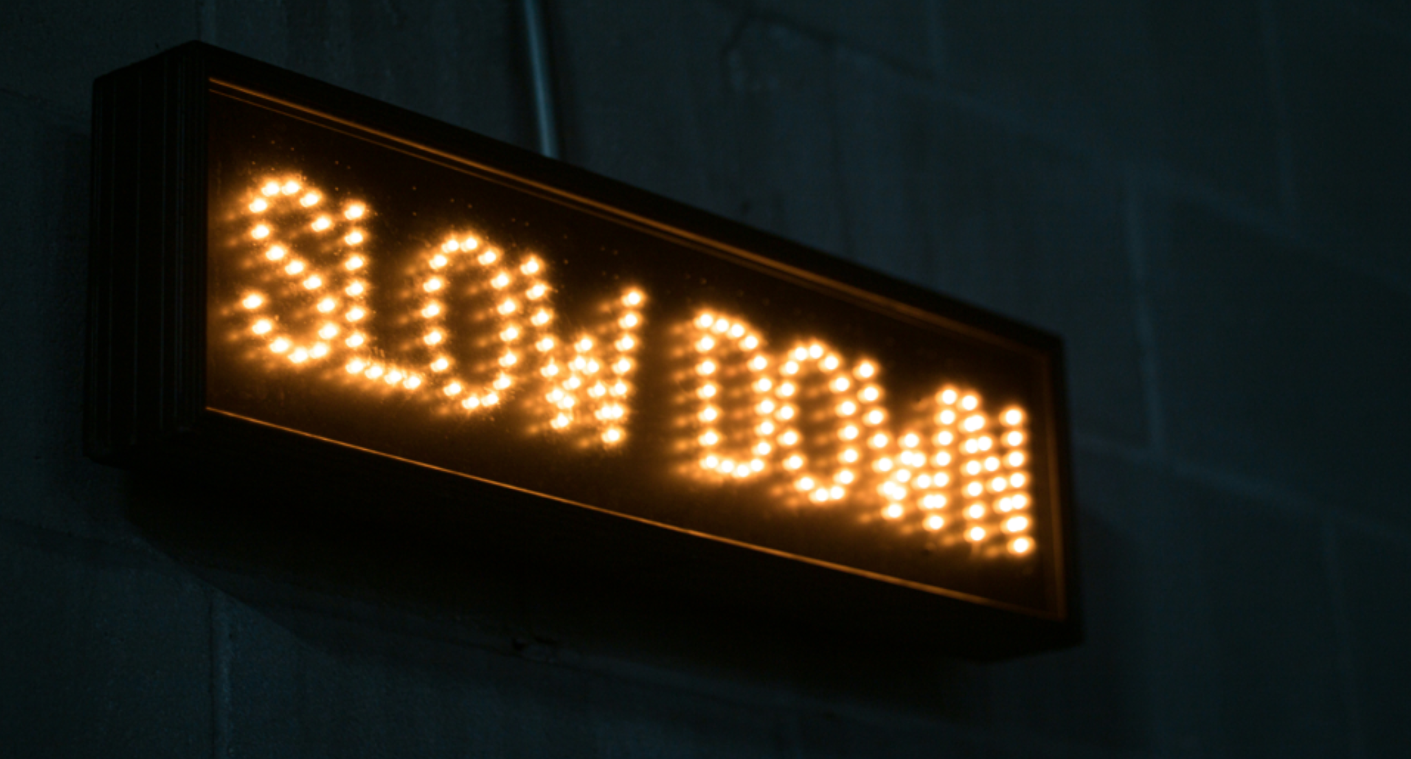The Fastest Way To Win Q1? Slow Down.
