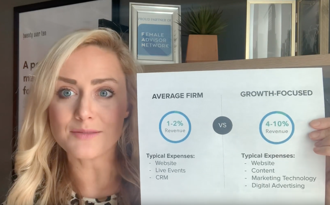 How Much Should Financial Advisors Spend On Their Marketing Budgets?