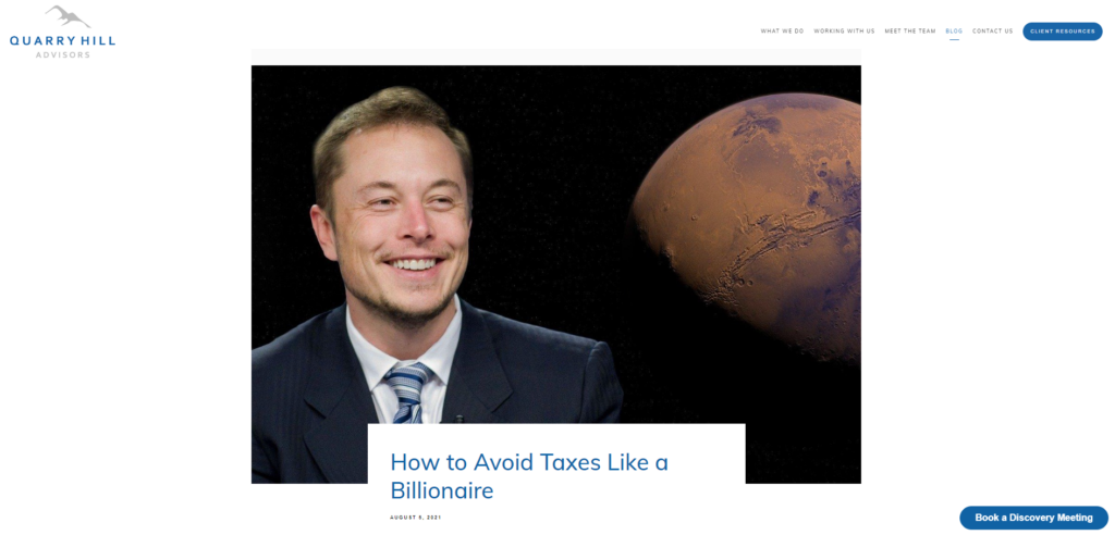 How to Avoid Taxes Like a Billionaire