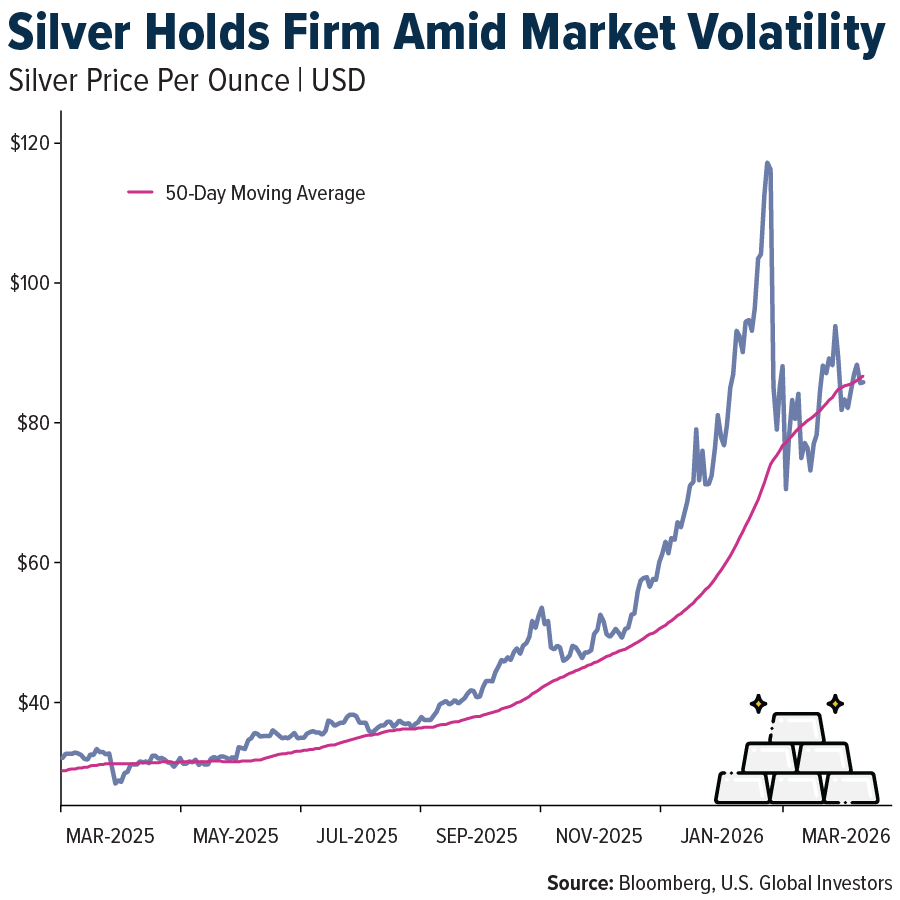 Silver Holds Firm Amid Market Volatility