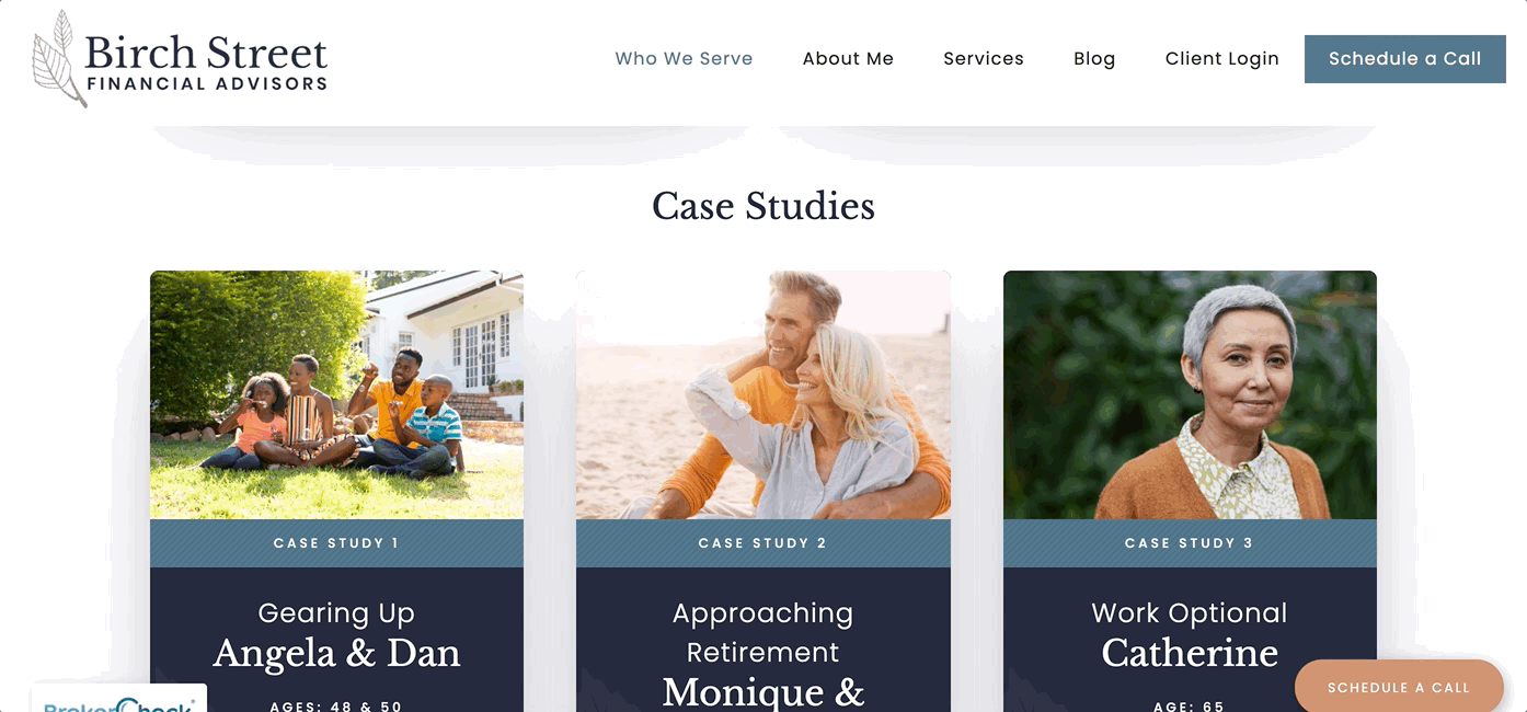 Birch Street Advisors case studies