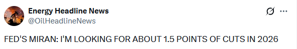 fed miran rate cuts