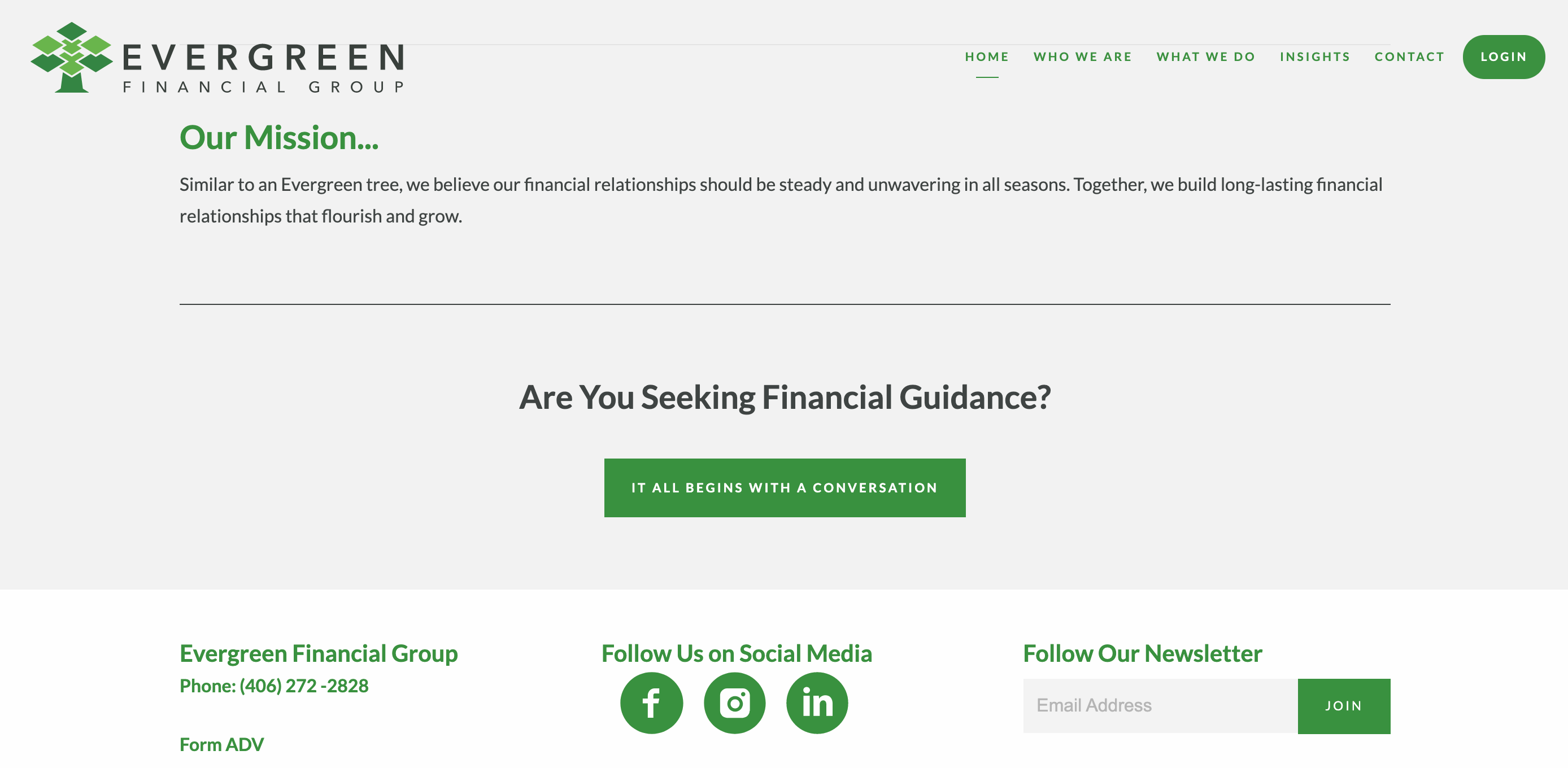 Evergreen Financial Group