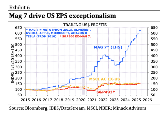 Mag 7 drives earnings exceptionalism