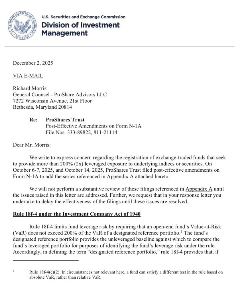 SEC leverage