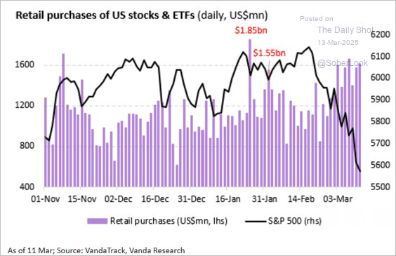 retail investors allocation to equities