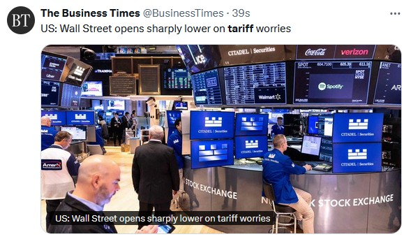 tariff worries