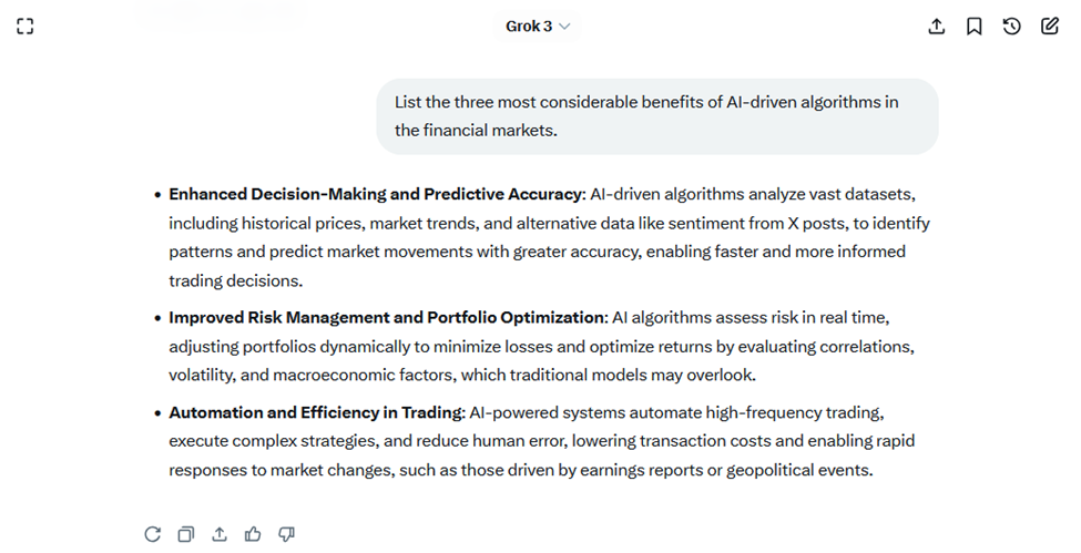 ai benefits investing