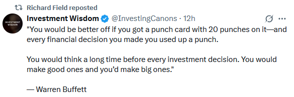 tweet warren buffett