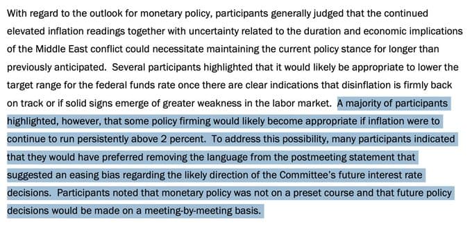 FOMC statement